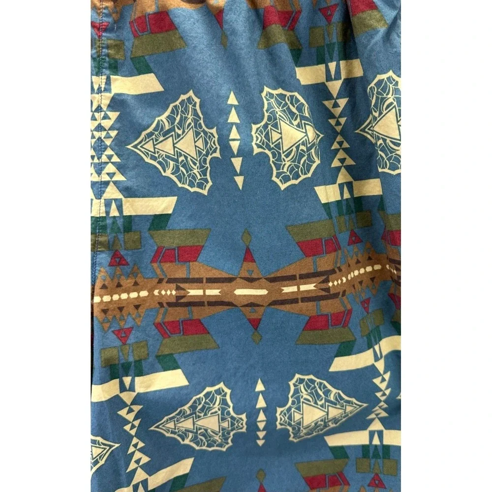 RARE VTG Polo Sport Ralph Lauren Mens Size L Swim Shorts Aztec Southwest Navajo